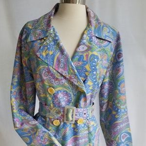 IZOD Paisley Raincoat